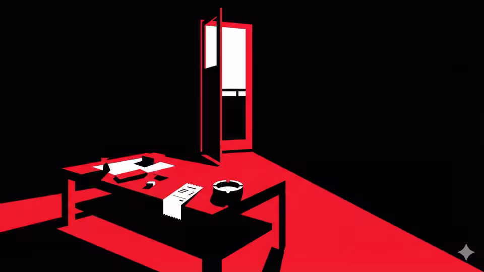 Spoře osvětlený obývací pokoj v českém panelákovém bytě